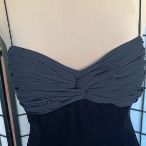 American Living Black Spaghetti Strap Dress 10
